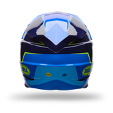 Casco Moto Moto-10 Gp Vector Azul Bell