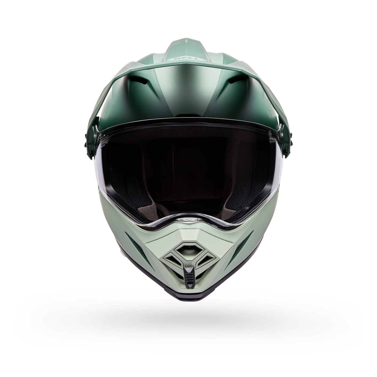 Casco  Moto Calle  Mx-9 Adv Trail Verde Bell