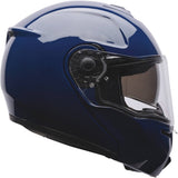 Casco Moto Calle SRT Modular Abatible Solid Azul Bell
