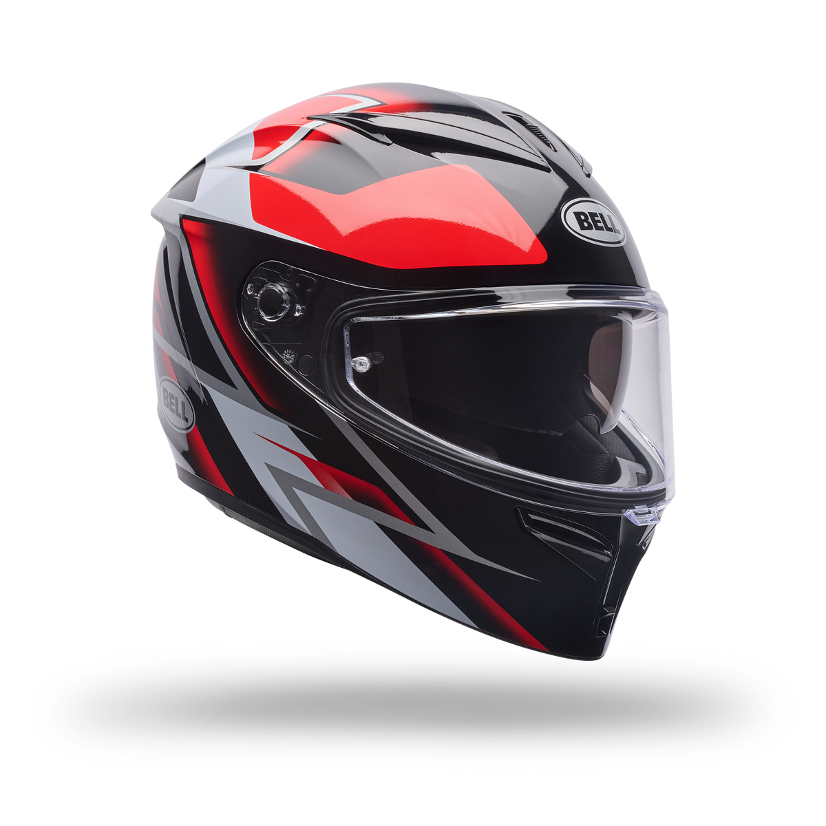 Casco Moto Calle Lithium Mips Kinetic Rojo Bell