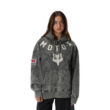 Polerón Lifestyle Moto-x Heavyweight Gris Fox