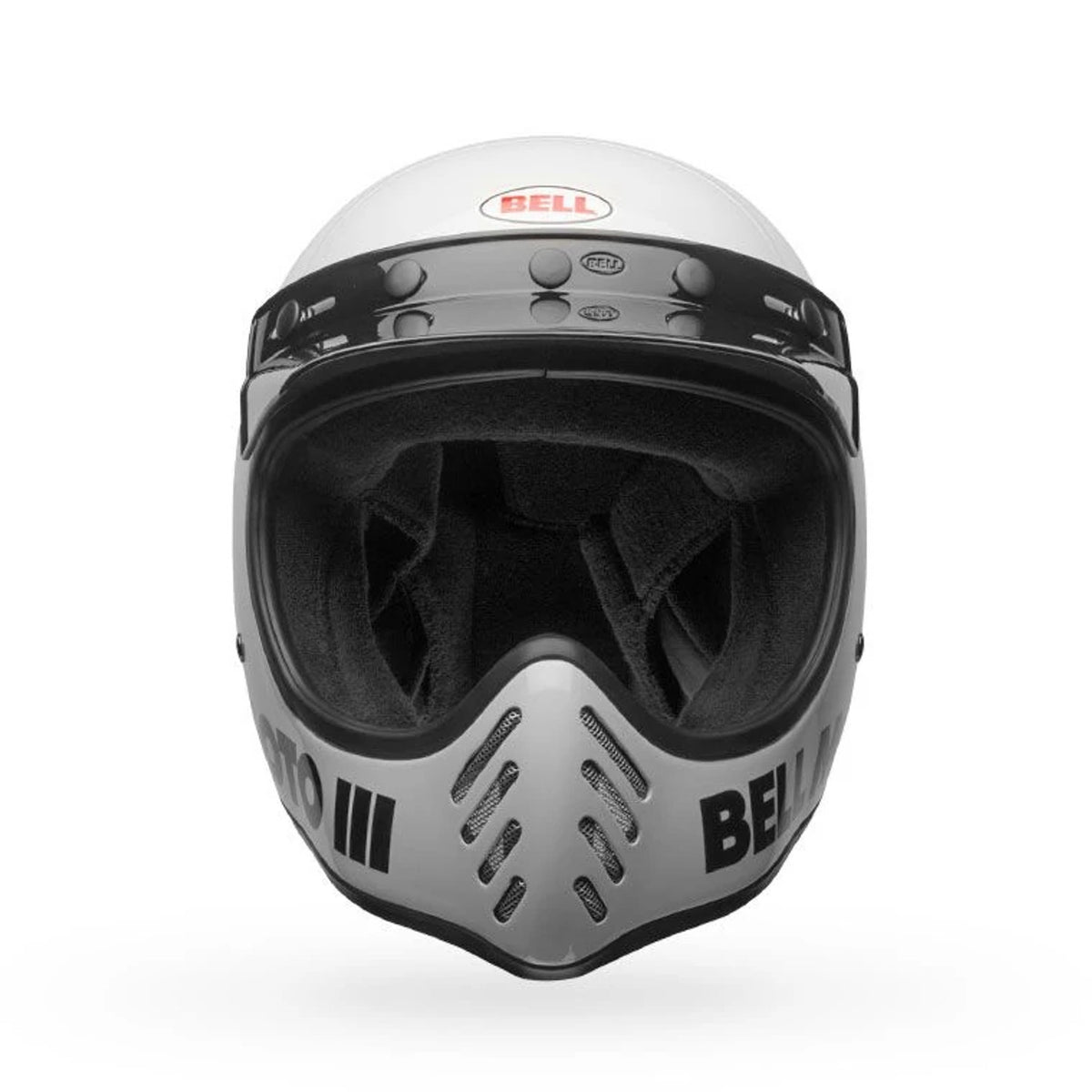 Casco Moto Calle Moto-3 Classic Blanco Bell