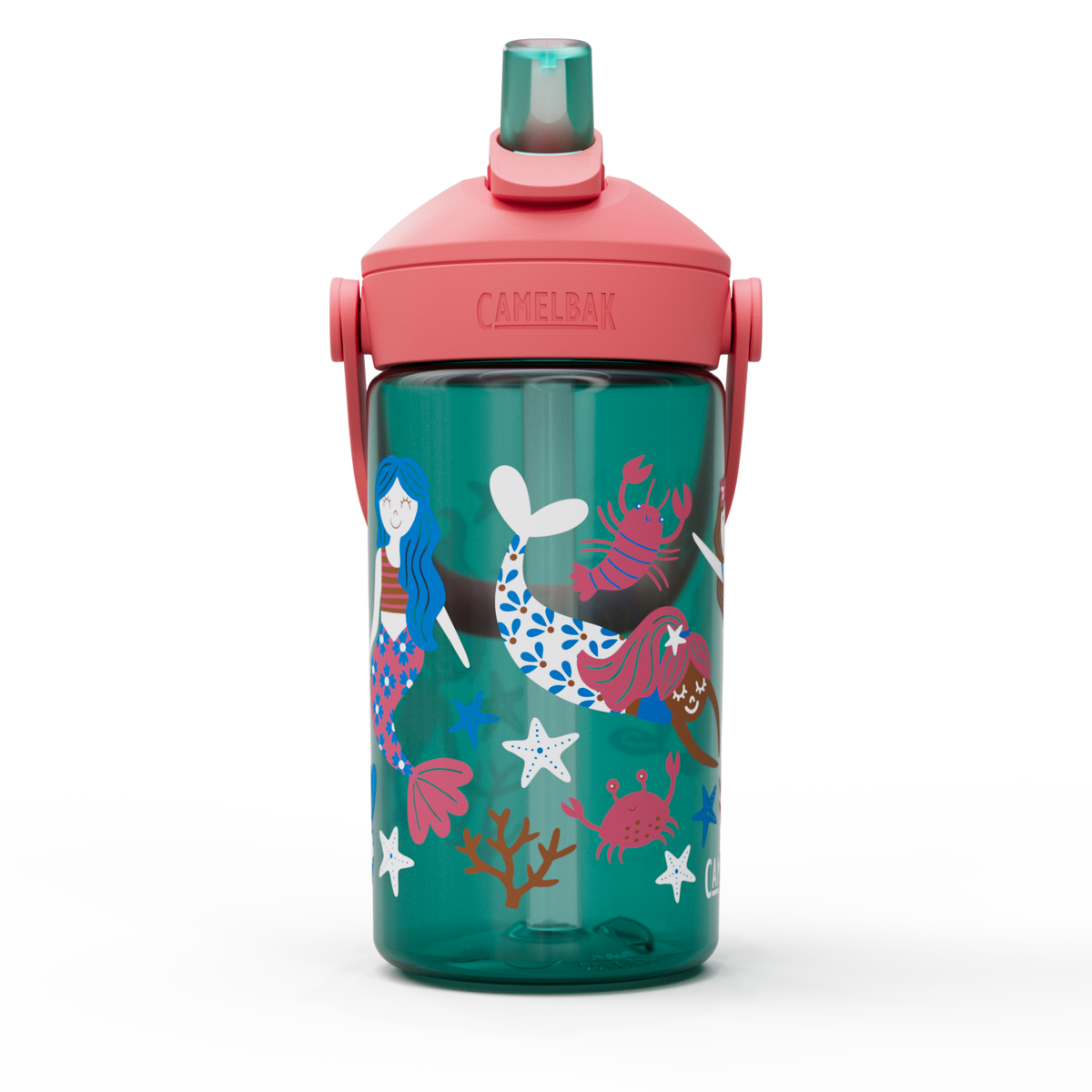 Botella Hidratación Thrive Flip Verde 400 cc Camelbak