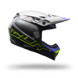Casco Moto Mx-10 Mips Intake Negro/Plata Bell