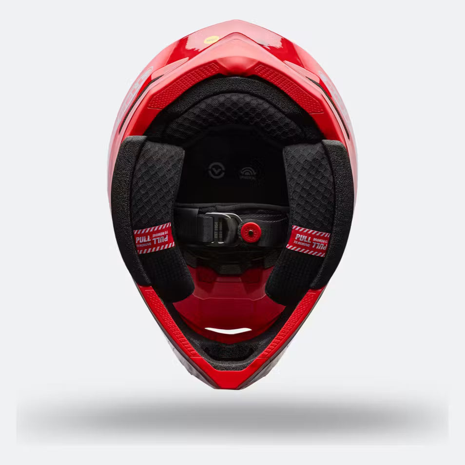 Casco Moto Moto-10 Gp Vector Rojo Bell