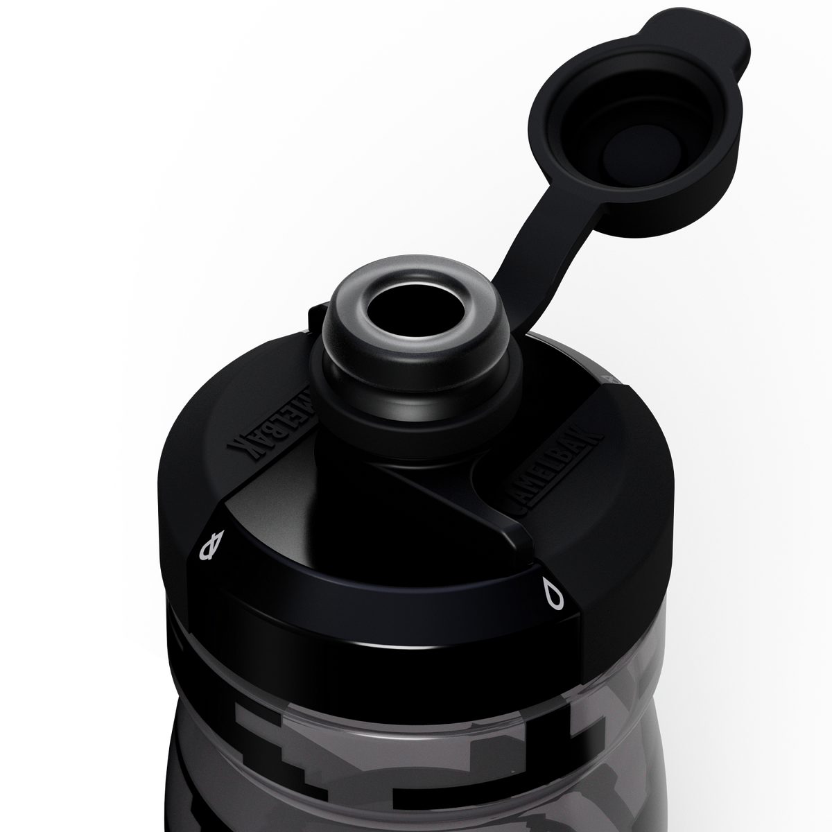 Botella Hidratación Podium Dirt Series 450 cc Negro Camelbak