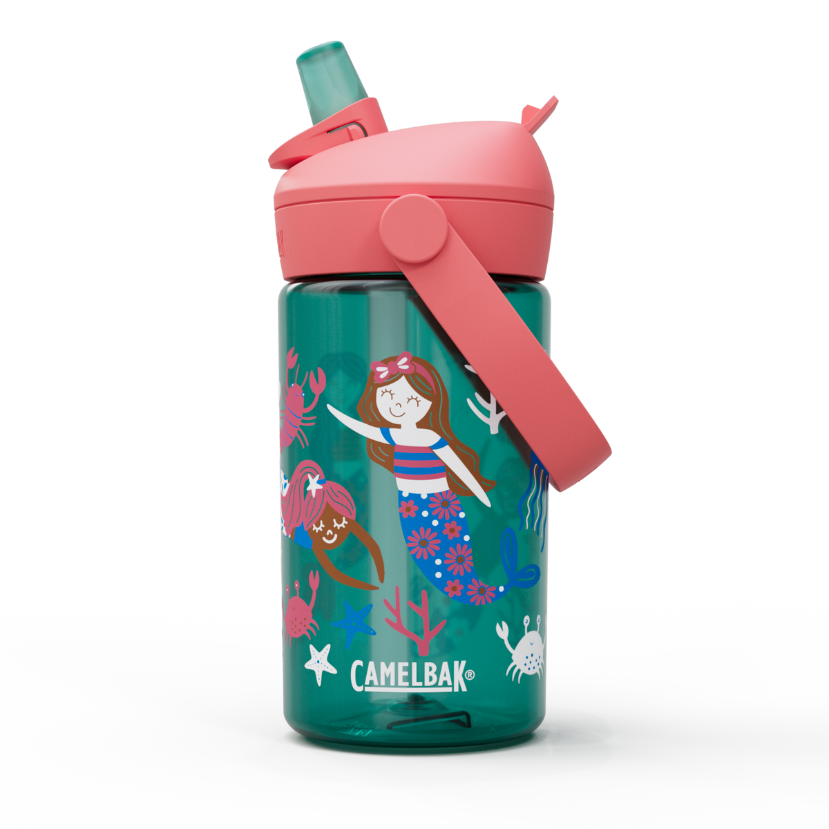 Botella Hidratación Thrive Flip Verde 400 cc Camelbak