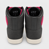 Zapatos Moto Calle Mujer Poco Suede Gris KMZ
