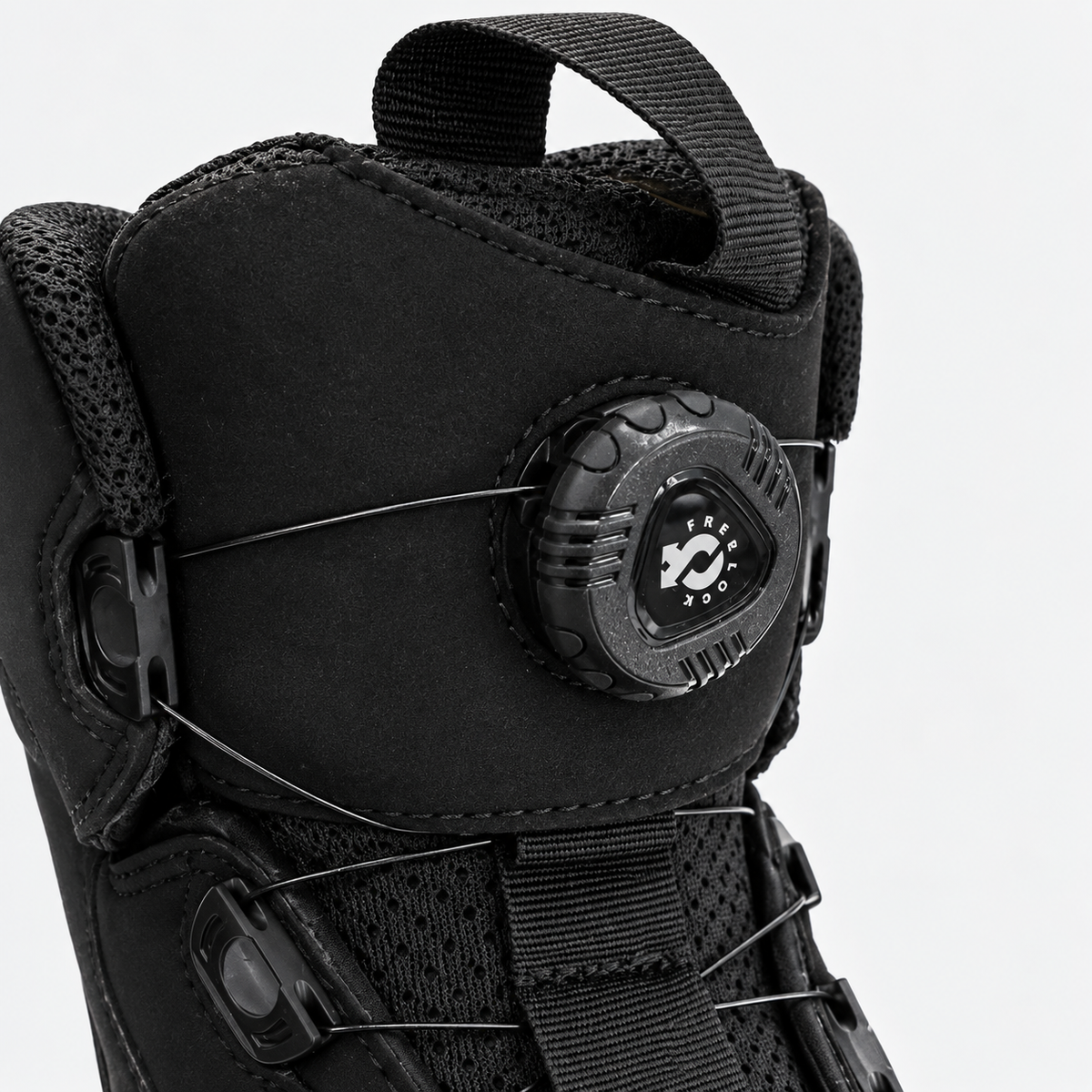 Zapatos Moto Calle Vivian Negro KMZ