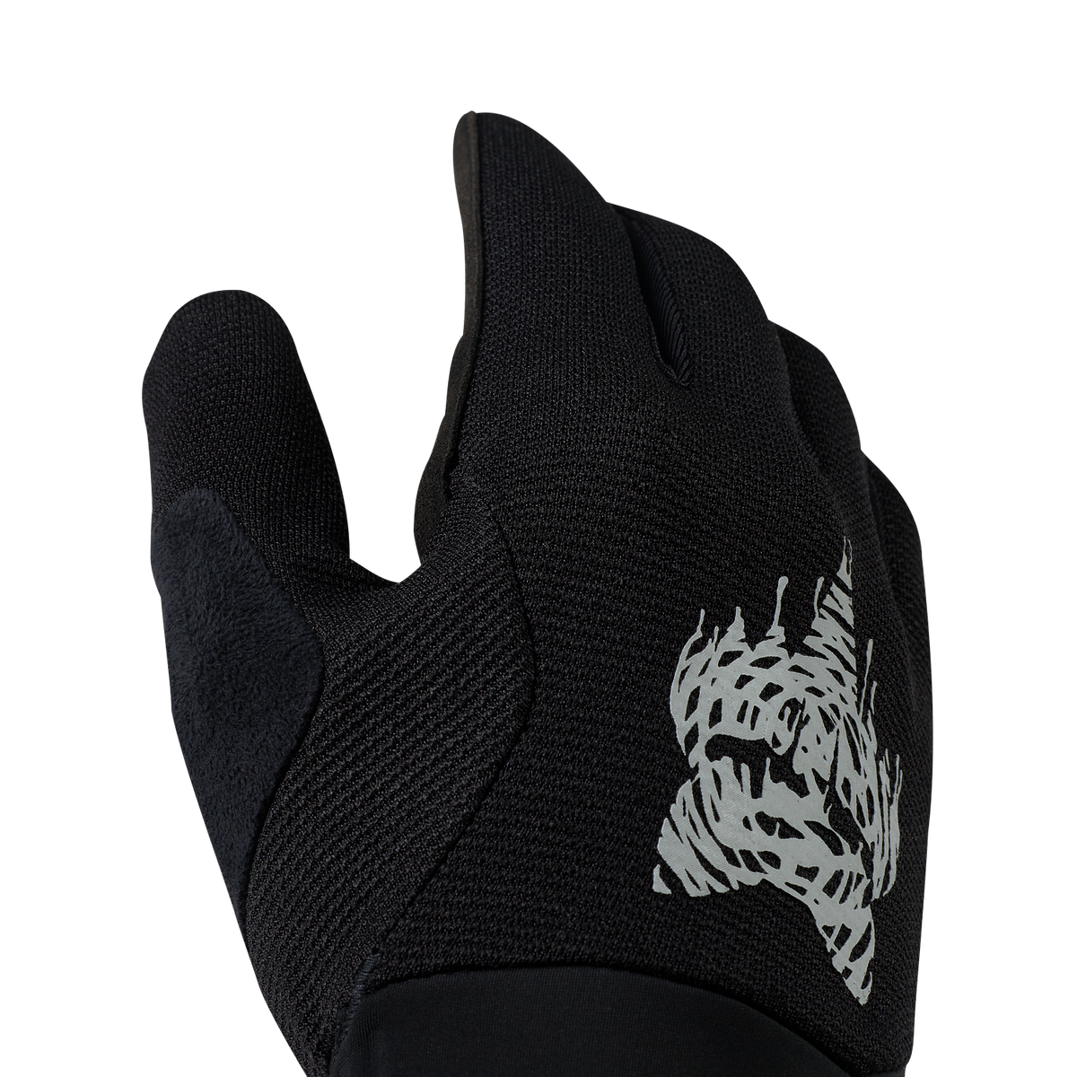 Guantes Bicicleta Ranger Gel Roughcut Negro Fox