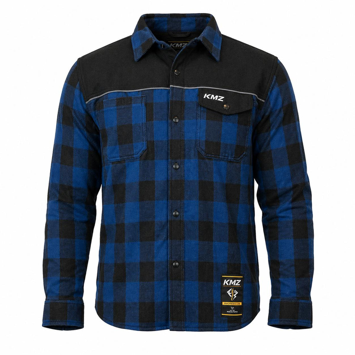 Chaqueta Moto Calle Outrider Horizon Azul Kmz - Azul / S