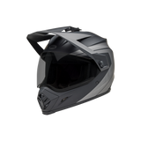 Casco Moto Calle MX-9 ADV Certificado QR Gris Bell