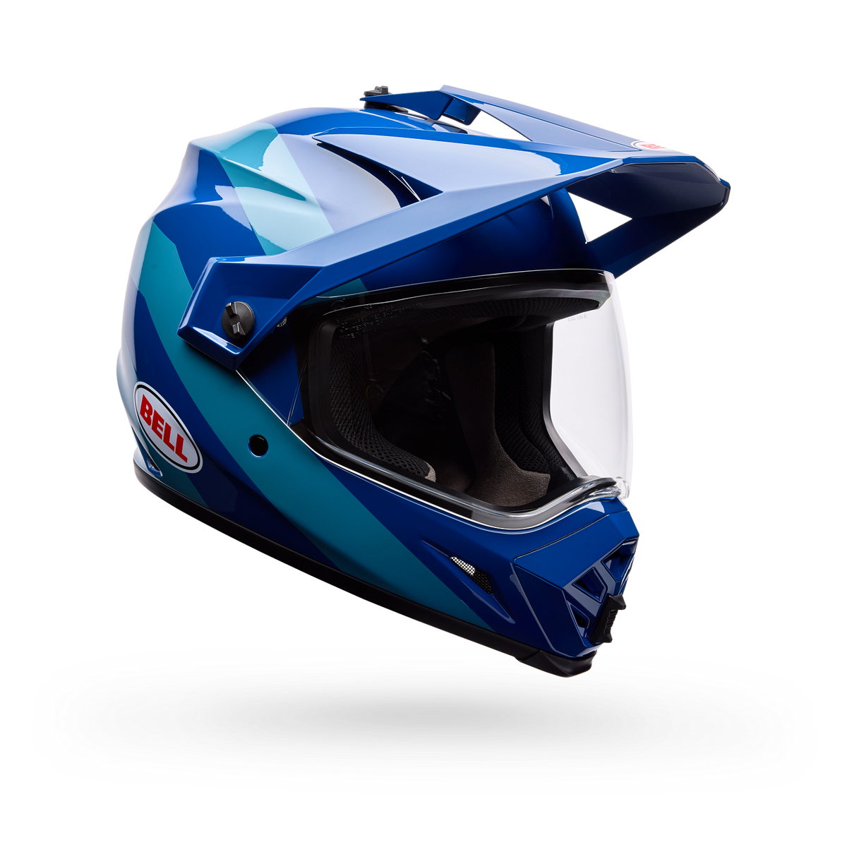 Casco Moto Calle TS MX-9 ADV Motion Azul Bell
