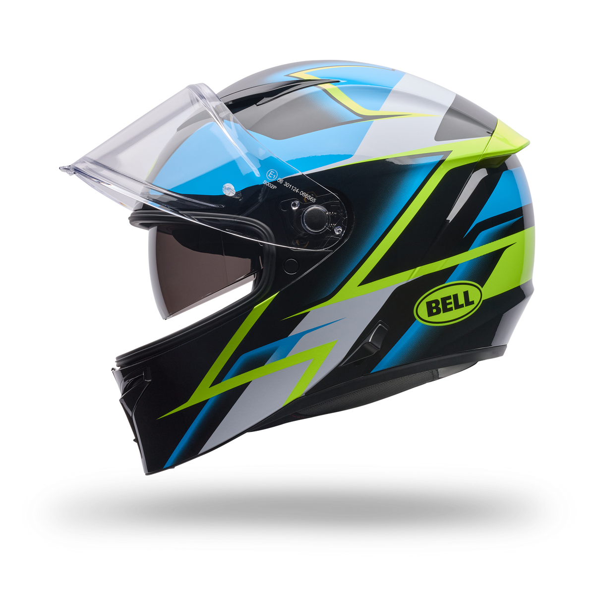 Casco Moto Calle Lithium Mips Kinetic Azul Vapor Bell