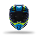 Casco Moto Mx-10 Mips Spiral Azul Vapor Bell
