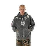 Polerón Lifestyle Moto-x Heavyweight Gris Fox