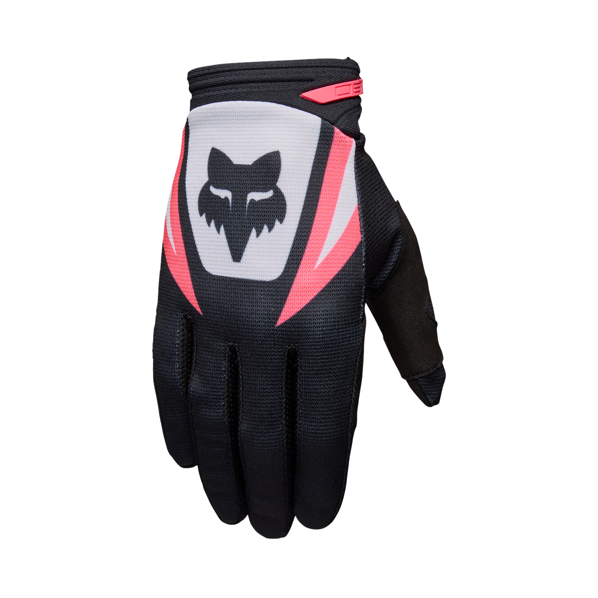 Guantes Moto 180 Draft Negro/Rosado Fox