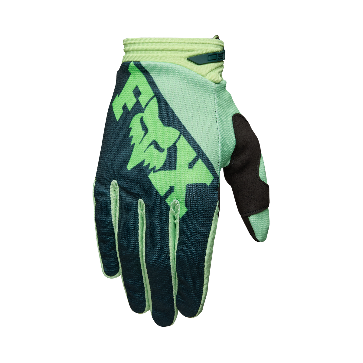 Guante Moto 180 Raid Verde Fox