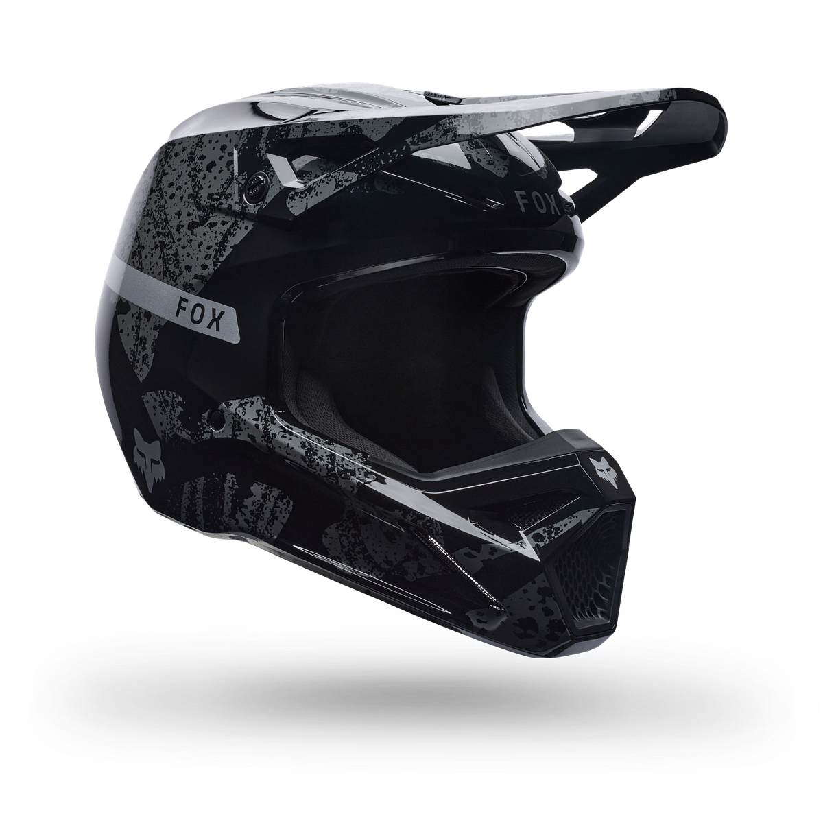 Casco Moto V1 BMKR Negro Fox