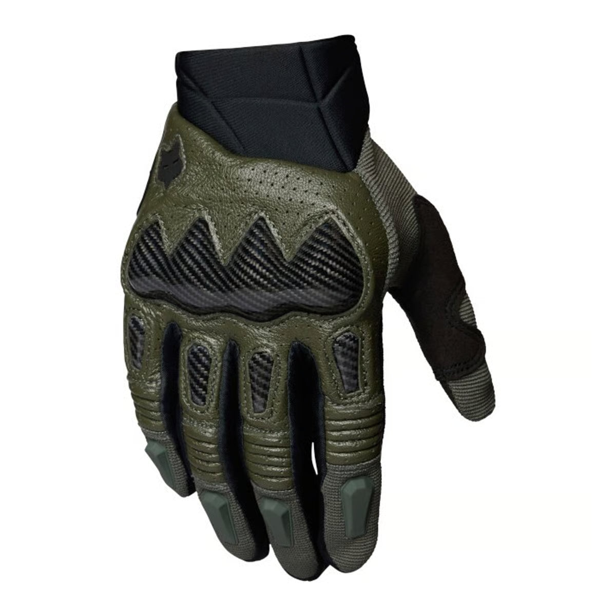 Guantes Moto Bomber Verde Fox