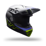 Casco Moto Mx-10 Mips Intake Negro/Plata Bell