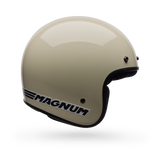 Casco Moto Calle Magnum Solid Crema Bell