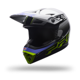 Casco Moto Mx-10 Mips Intake Negro/Plata Bell