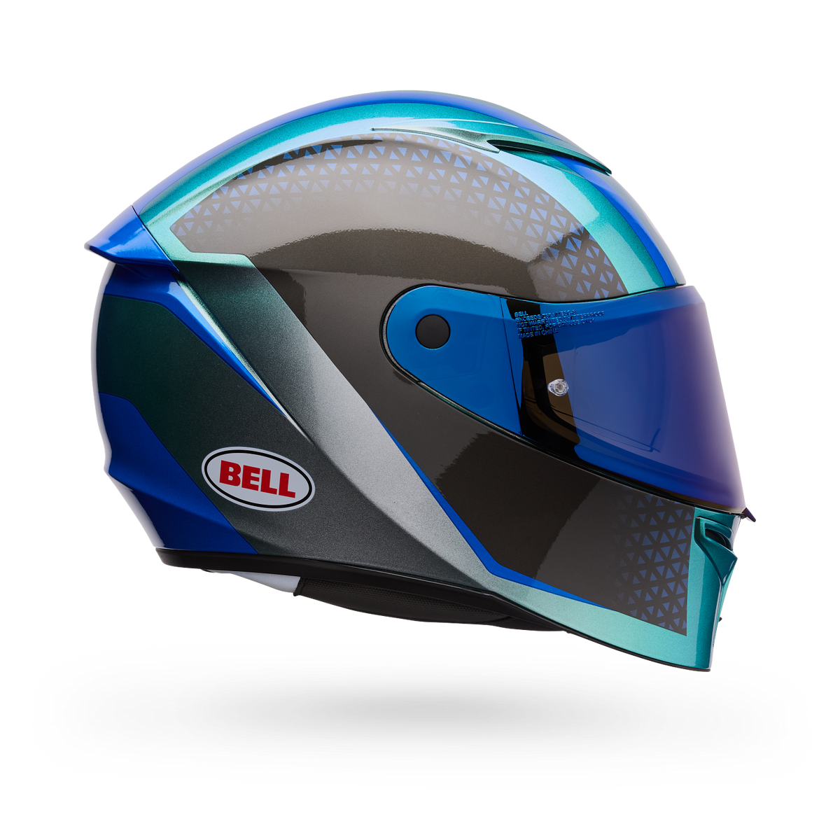 Casco Moto Calle Lithium Mips Plus Blip Azul Bell