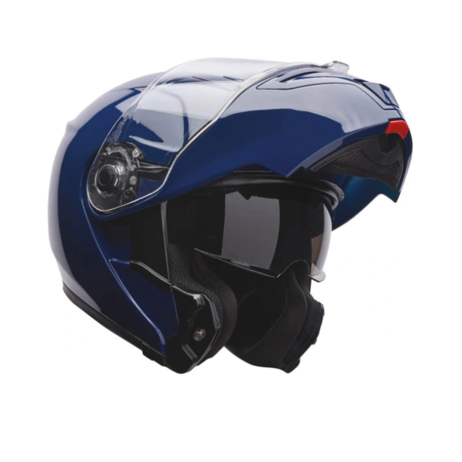 Casco Moto Calle SRT Modular Abatible Solid Azul Bell