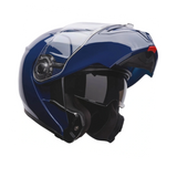 Casco Moto Calle SRT Modular Abatible Solid Azul Bell