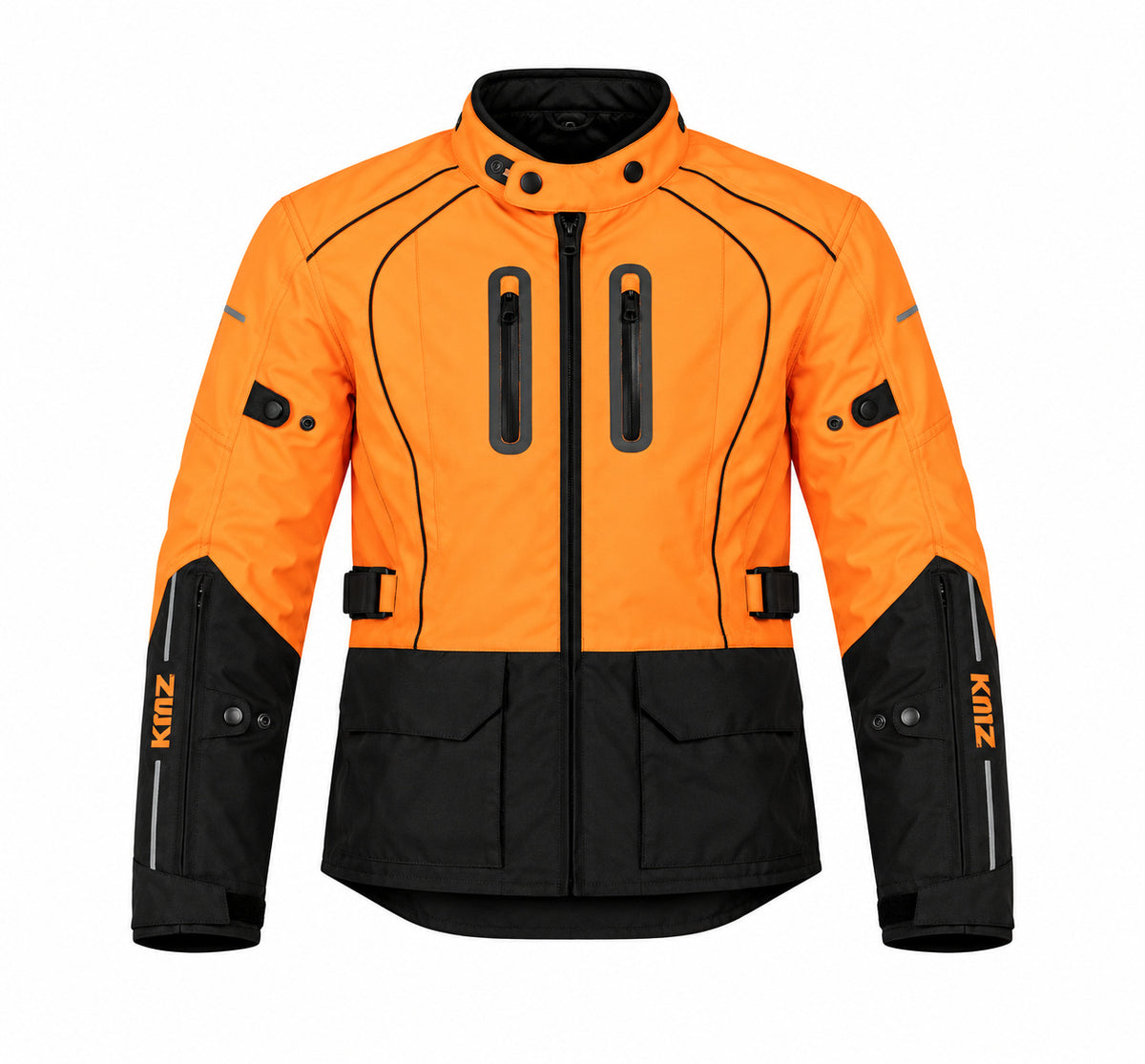 Chaqueta Moto Calle Savage Nomad Naranjo Kmz