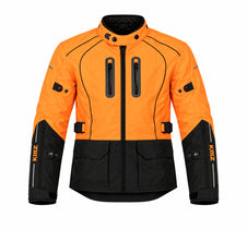 Chaqueta Moto Calle Savage Nomad Naranjo Kmz