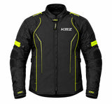 Chaqueta Moto Calle Racer Negro/Verde KMZ
