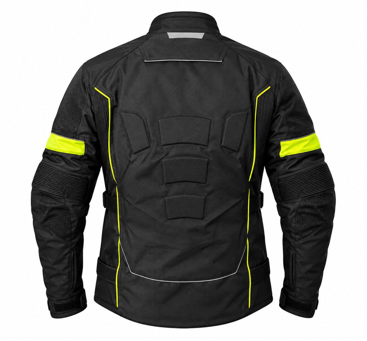 Chaqueta Moto Calle Racer Negro/Verde KMZ