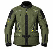 Chaqueta Moto Calle Prime Nomad Verde Kmz