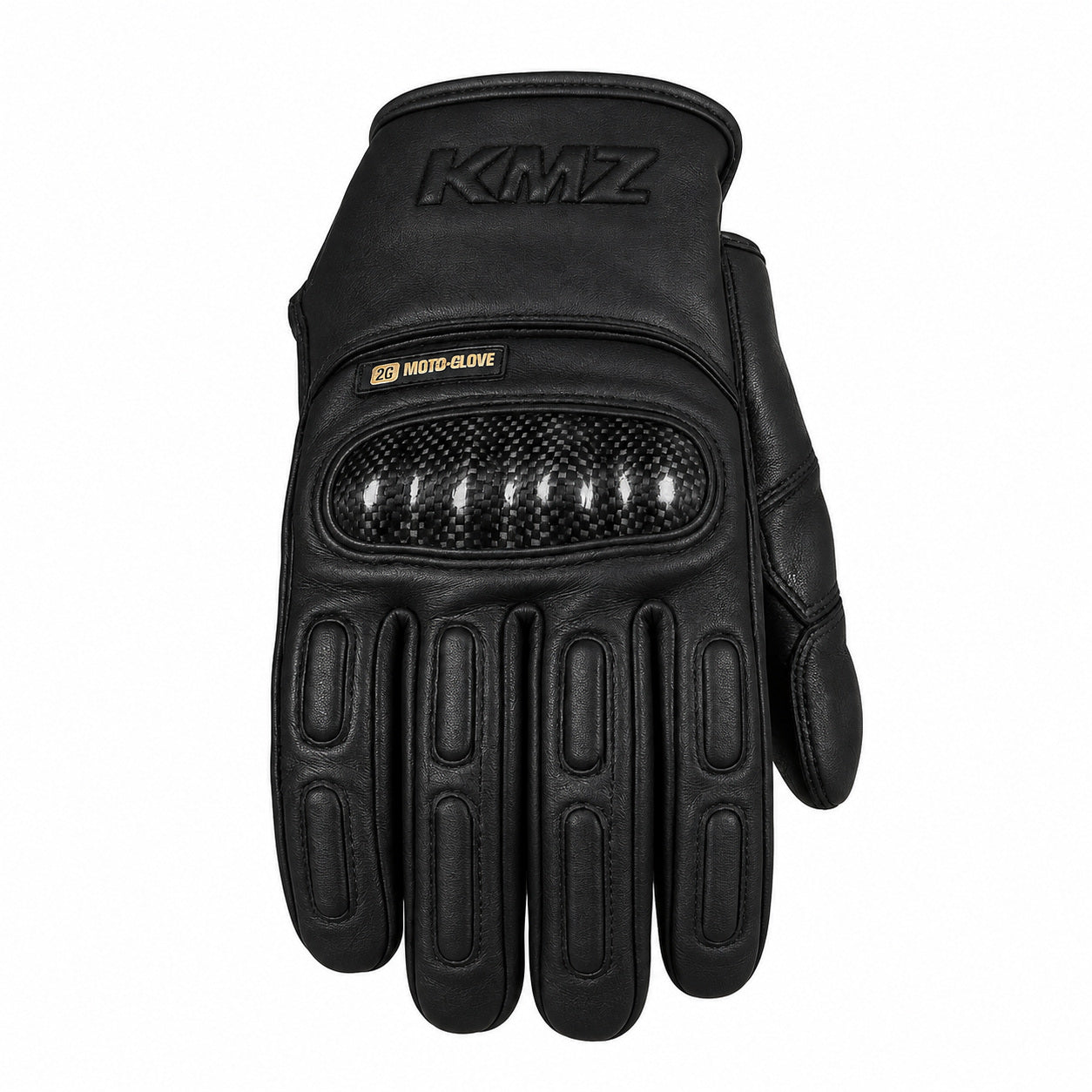 Guantes Moto Calle Leather II Negro KMZ