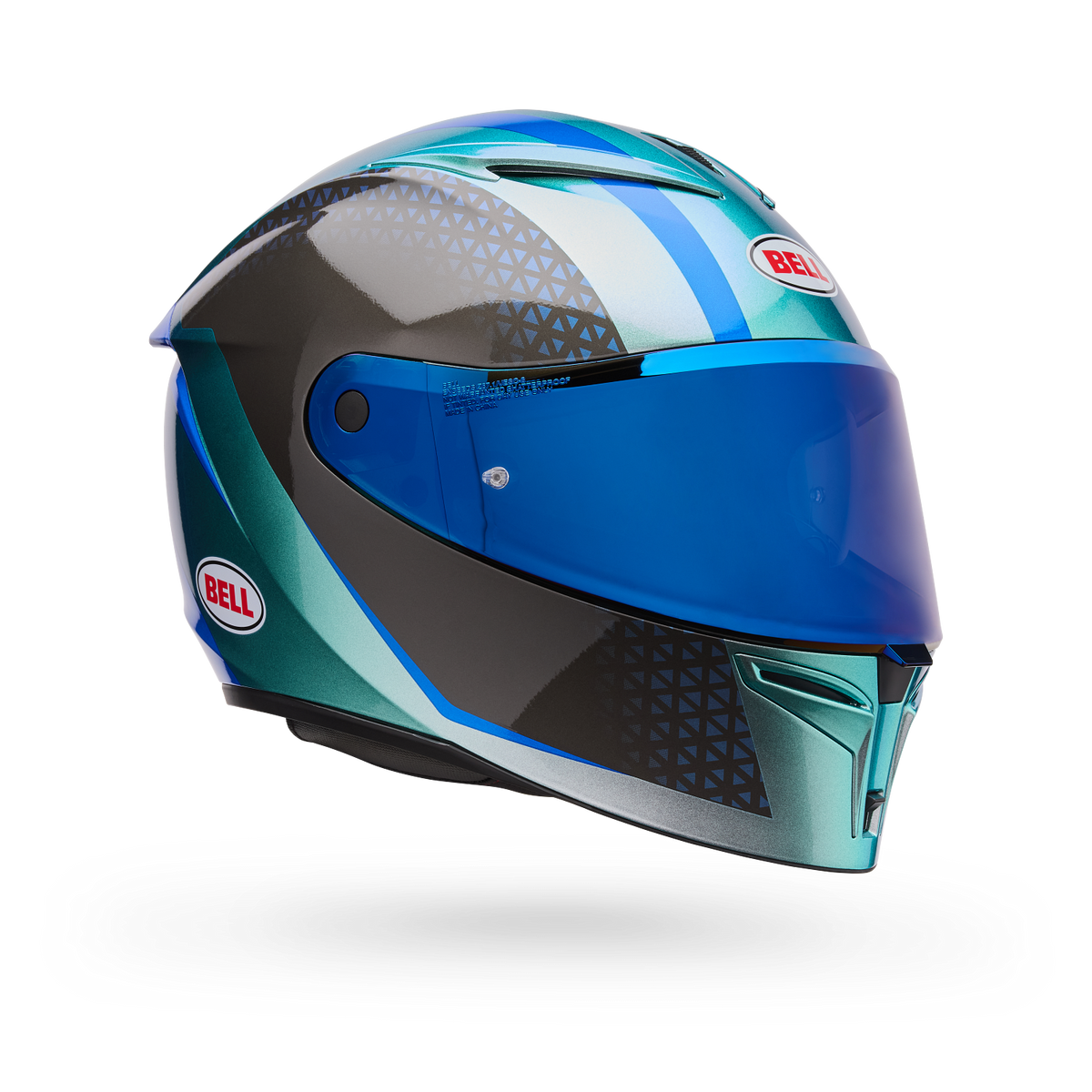 Casco Moto Calle Lithium Mips Plus Blip Azul Bell