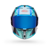 Casco Moto Calle Lithium Mips Plus Blip Azul Bell