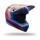 Casco Moto Mx-10 Mips Speedway Blanco/Azul Bell