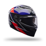 Casco Moto Calle Lithium Mips Kinetic Morado Bell