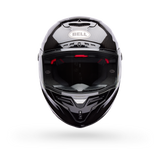 Casco Moto Calle Racestar Dlx Strike Blanco/Negro Bell