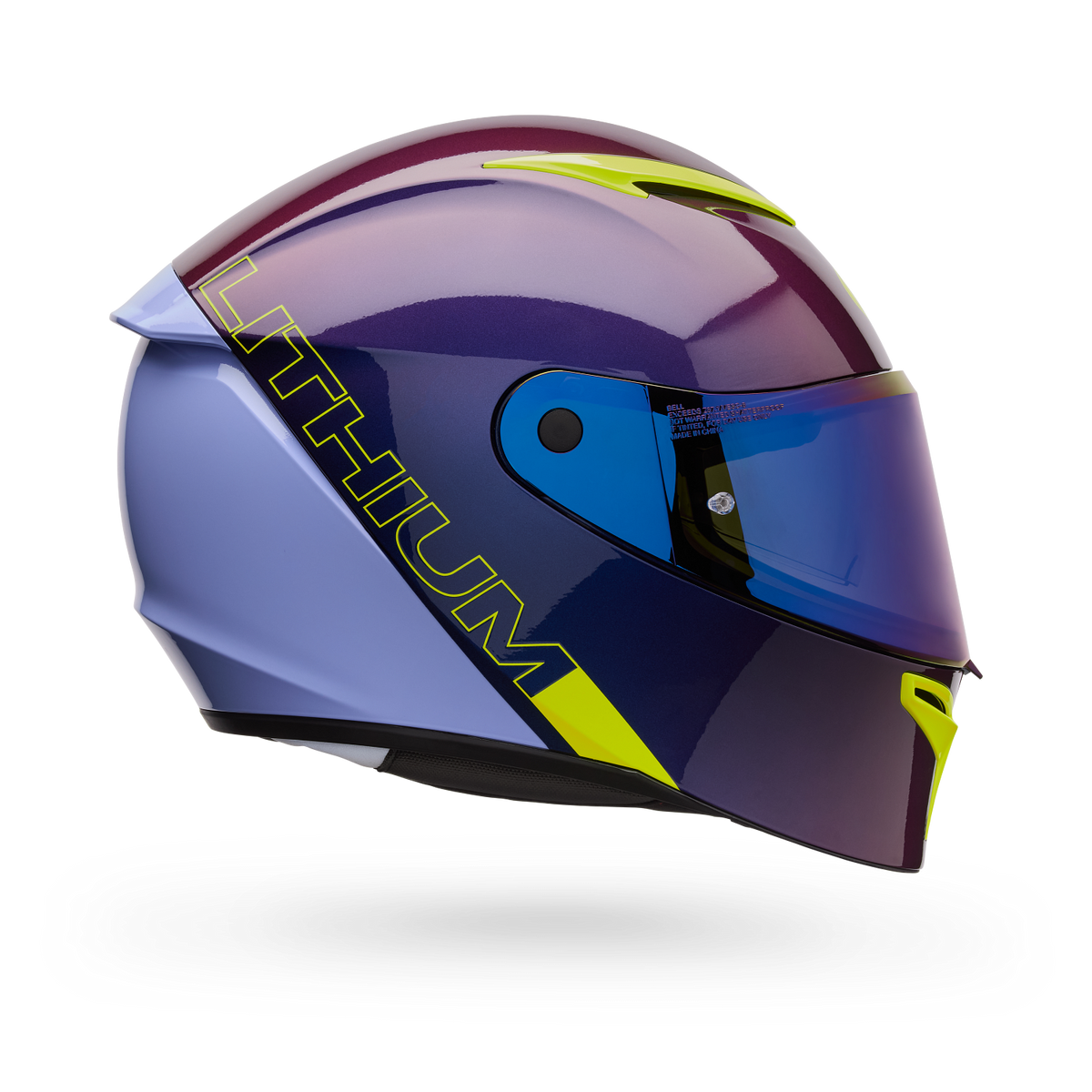 Casco Moto Calle Lithium Mips Plus Delta Morado Bell