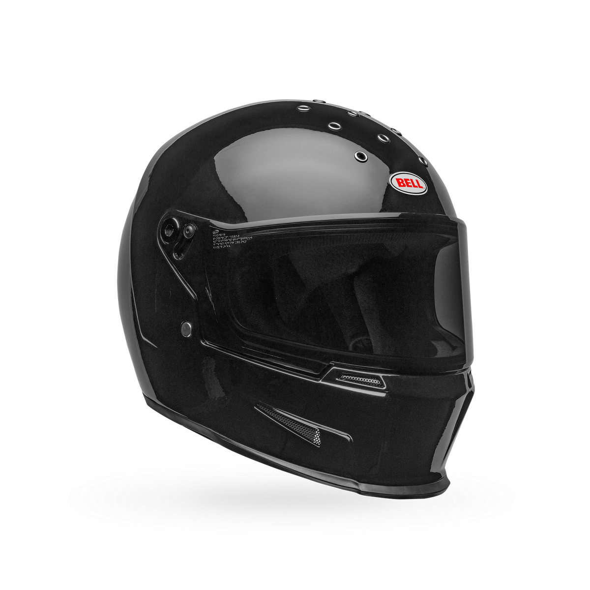 Casco Moto Calle Eliminator Solid Negro Bell
