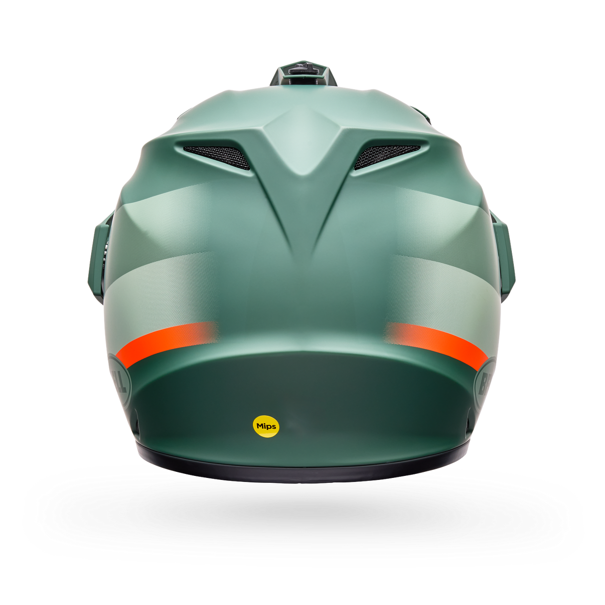 Casco Moto Calle MX-9 ADV Trail Verde/Naranjo Bell