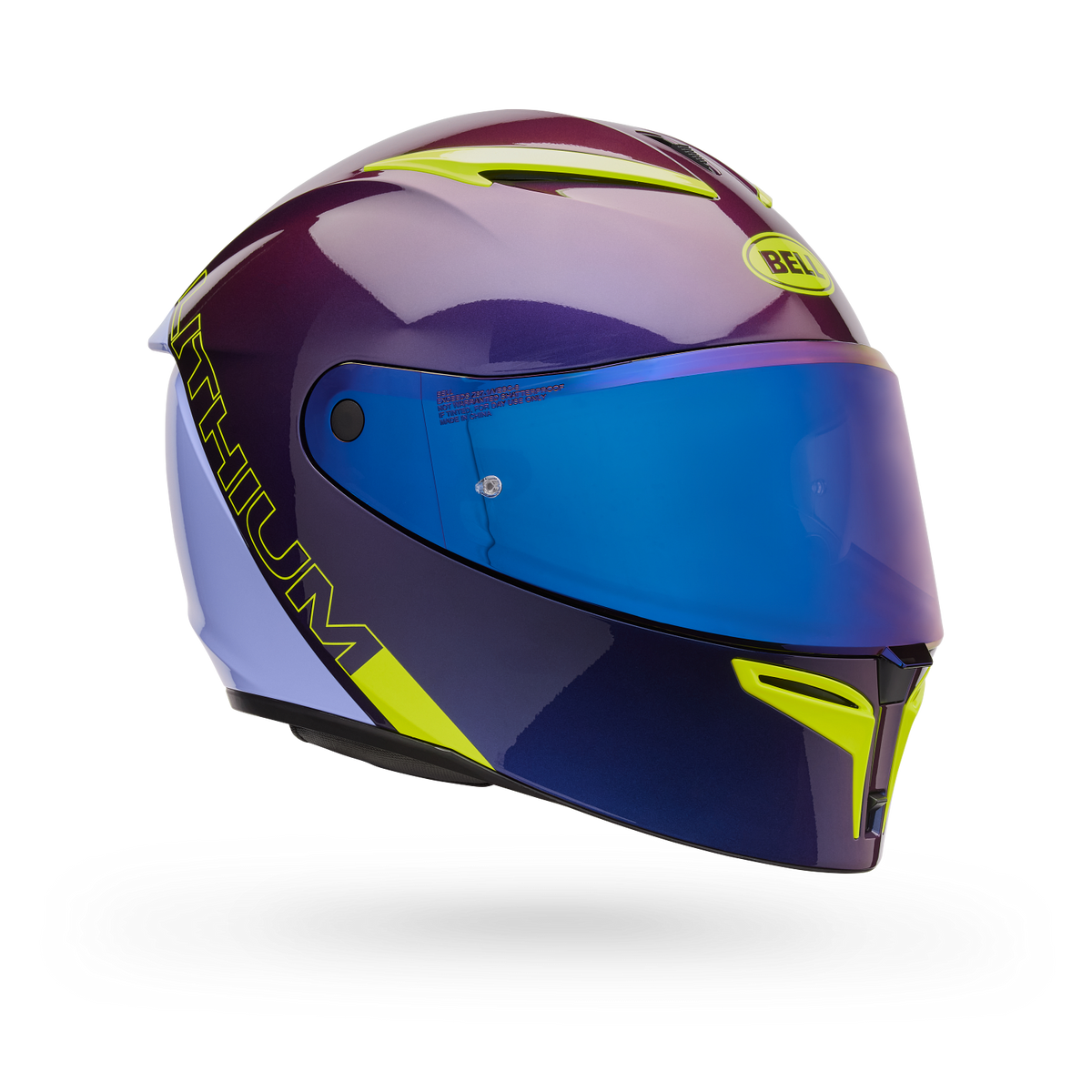 Casco Moto Calle Lithium Mips Plus Delta Morado Bell