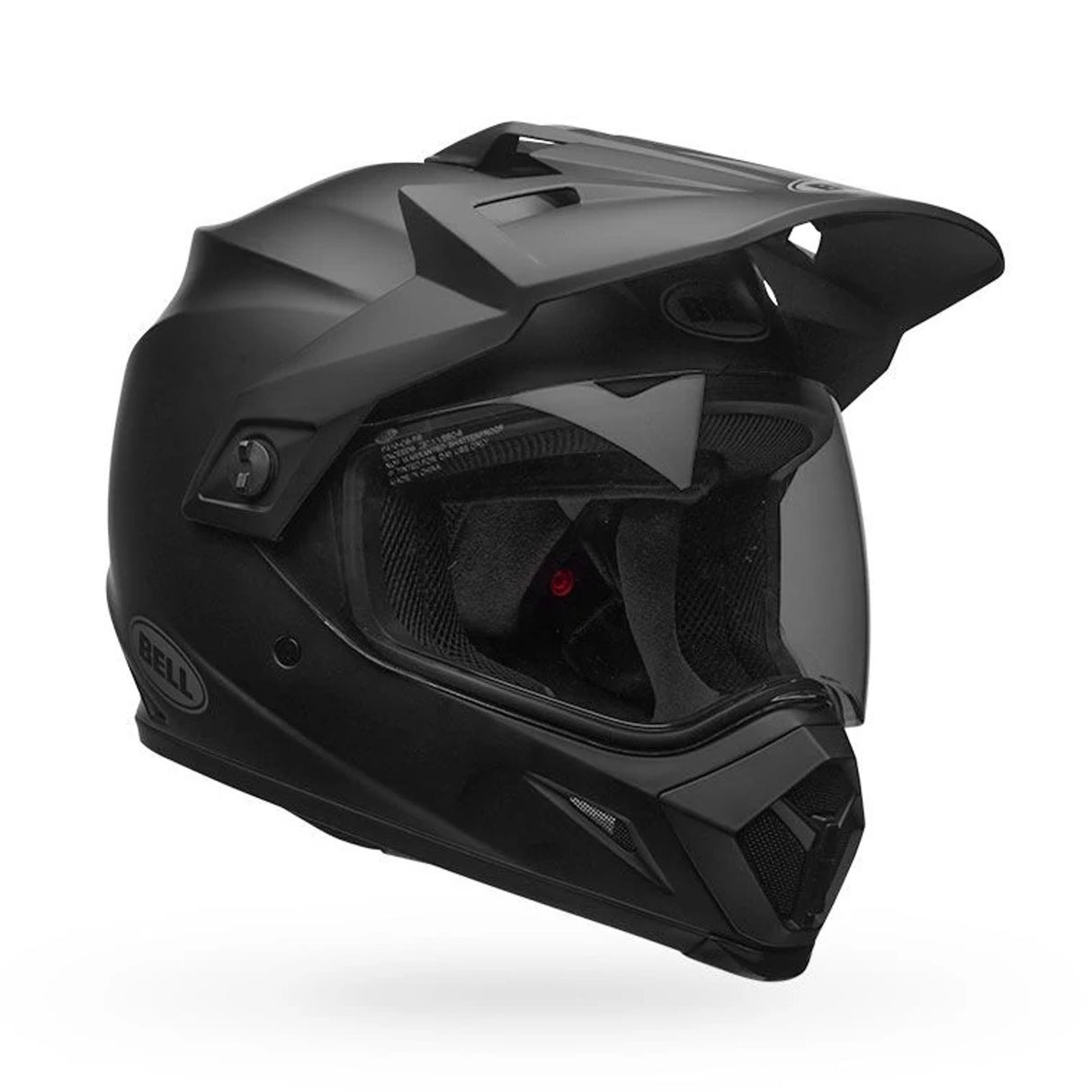 Casco Moto Calle TS MX-9 ADV Solid Negro Bell