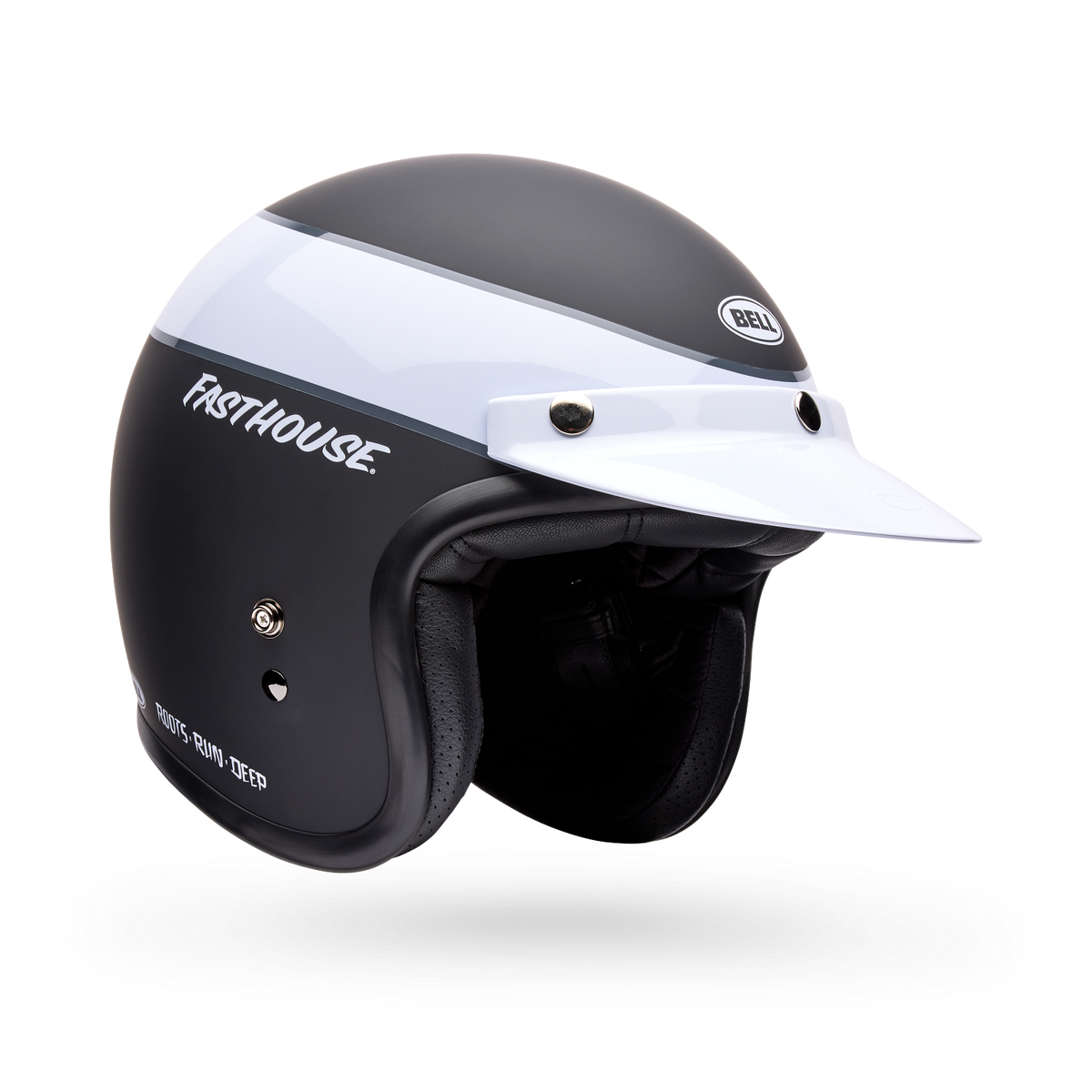 Casco Moto Calle Custom 500 Negro Bell