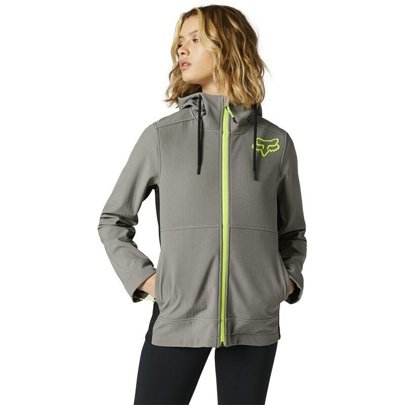 Chaqueta Lifestyle Mujer Softshell Pit Gris Fox - Gris / L