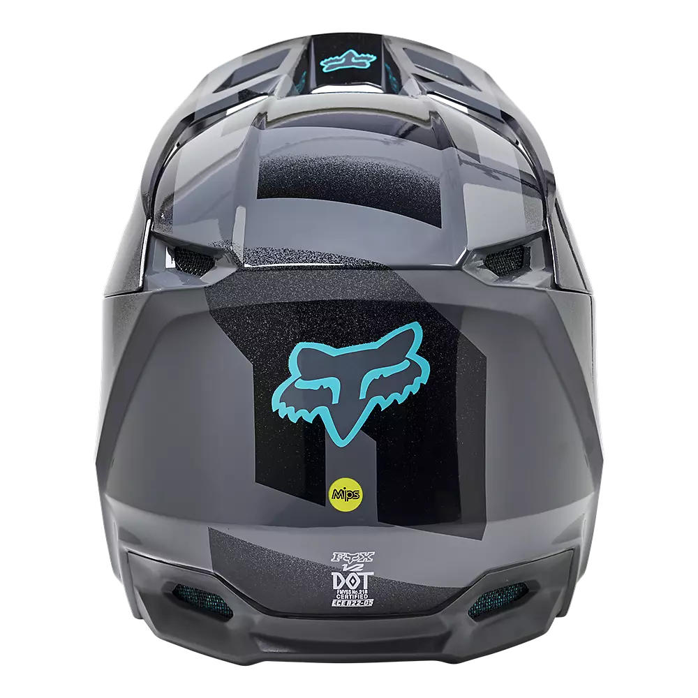 Casco Moto V2 RKANE Gris/Amarillo Fox – Trailstore.cl