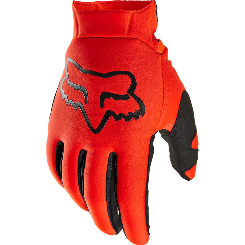 Guantes Moto Defend Thermo Offroad Naranjo Fox - Naranja / XXL